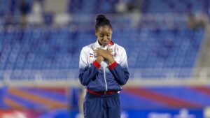 Pese a los momentos difíciles, la saltadora Evelina Minaya mira hacia los Panamericanos de 2027