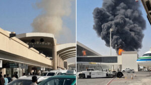 Aeropuerto de Riad sufre un ataque